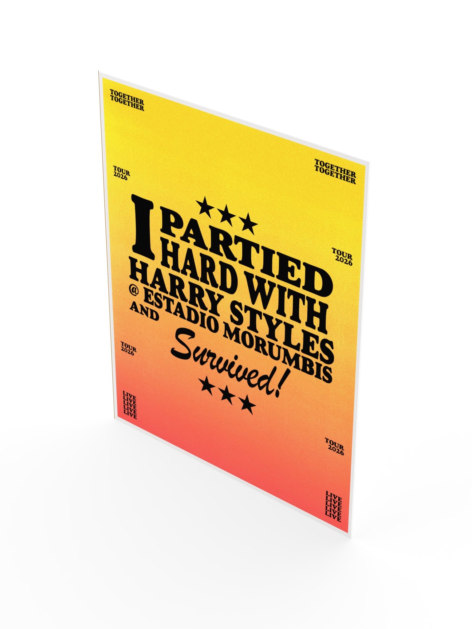 Partied Hard São Paulo Poster product image (3)