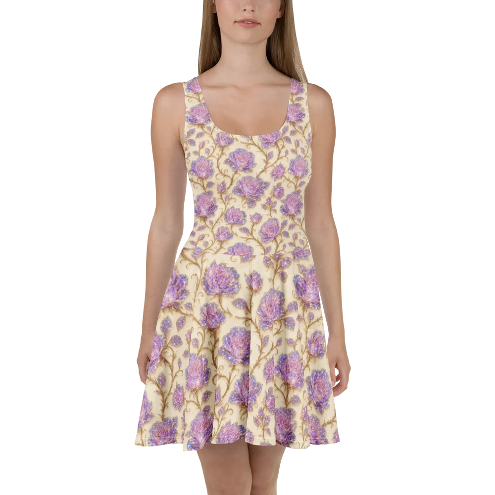 Luminous Crystal Rose Skater Dress product image (2)