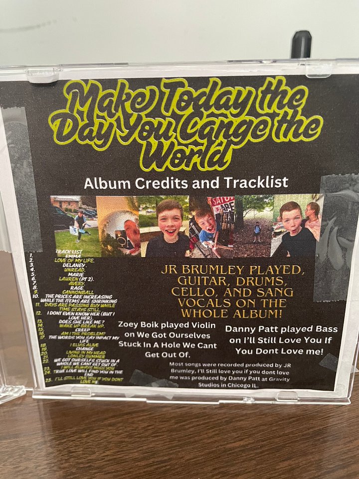 Make Today The Day You Change The World CD product image (2)