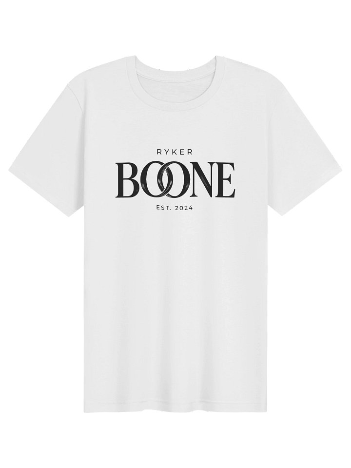Ryker Boone "Honky Tonk Sundown" Supersoft T-Shirt (White/Black Logo) product image (1)