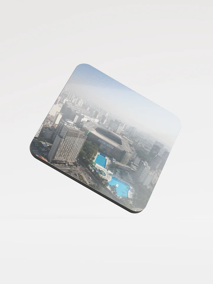 Allianz Parque – Glossy Cork Coaster /Porta-Copo de Cortiça (EN/BR) product image (1)