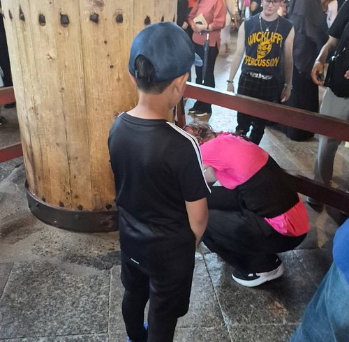 Sometimes when you go to a Temple, you crawl through a hole the size of Buddha's nostril for good luck. The Temples and Shrin...