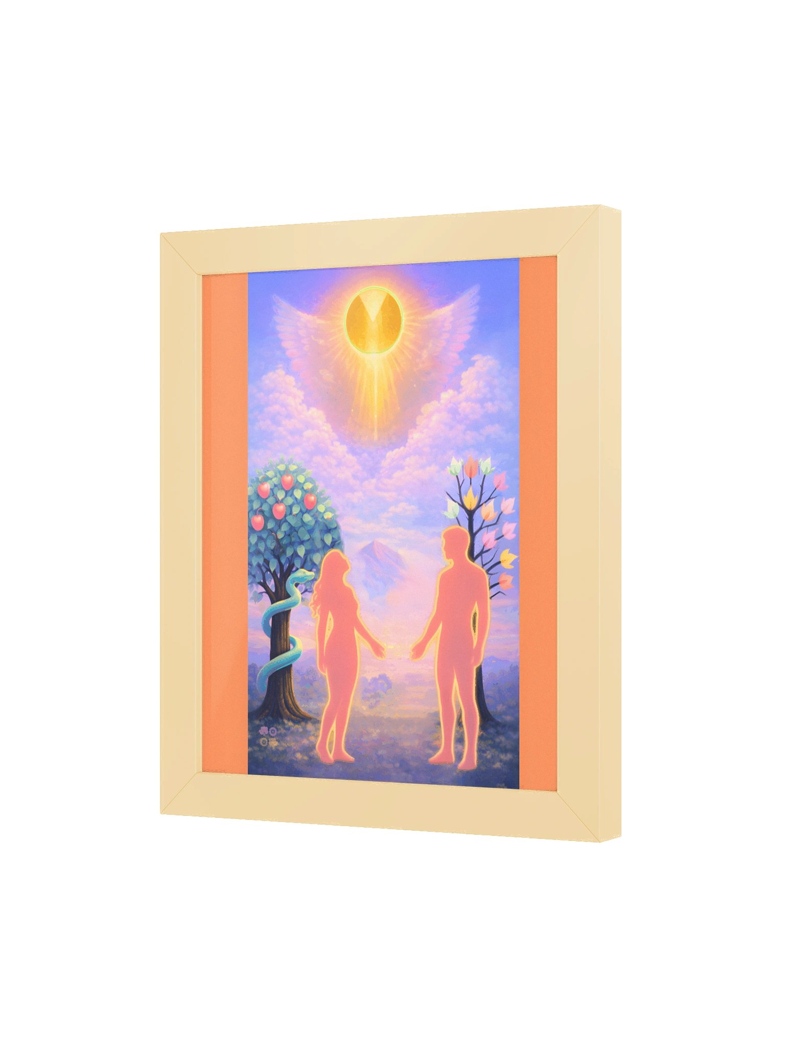 6 The Lovers Tarot Art Framed Poster product image (3)