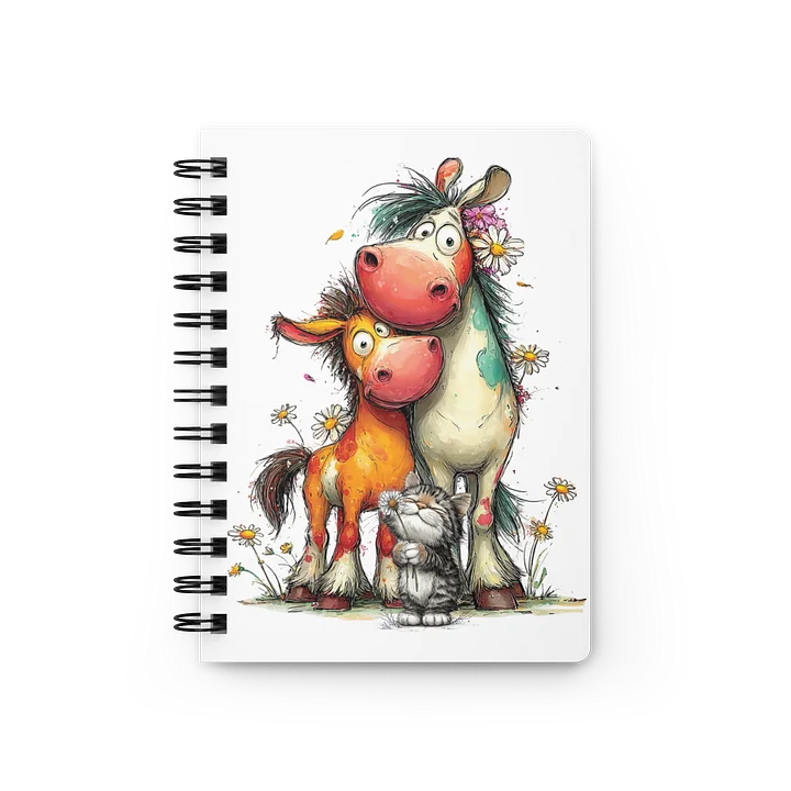 Horse & Foal Lined Journal product image (1)