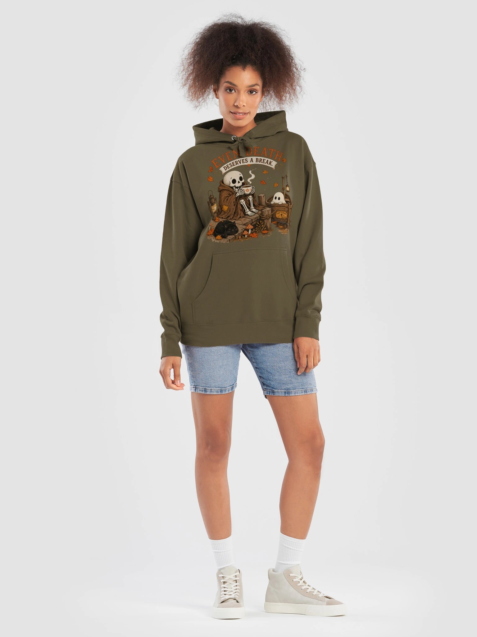 Even Death Deserves a Break Hoodie product image (39)