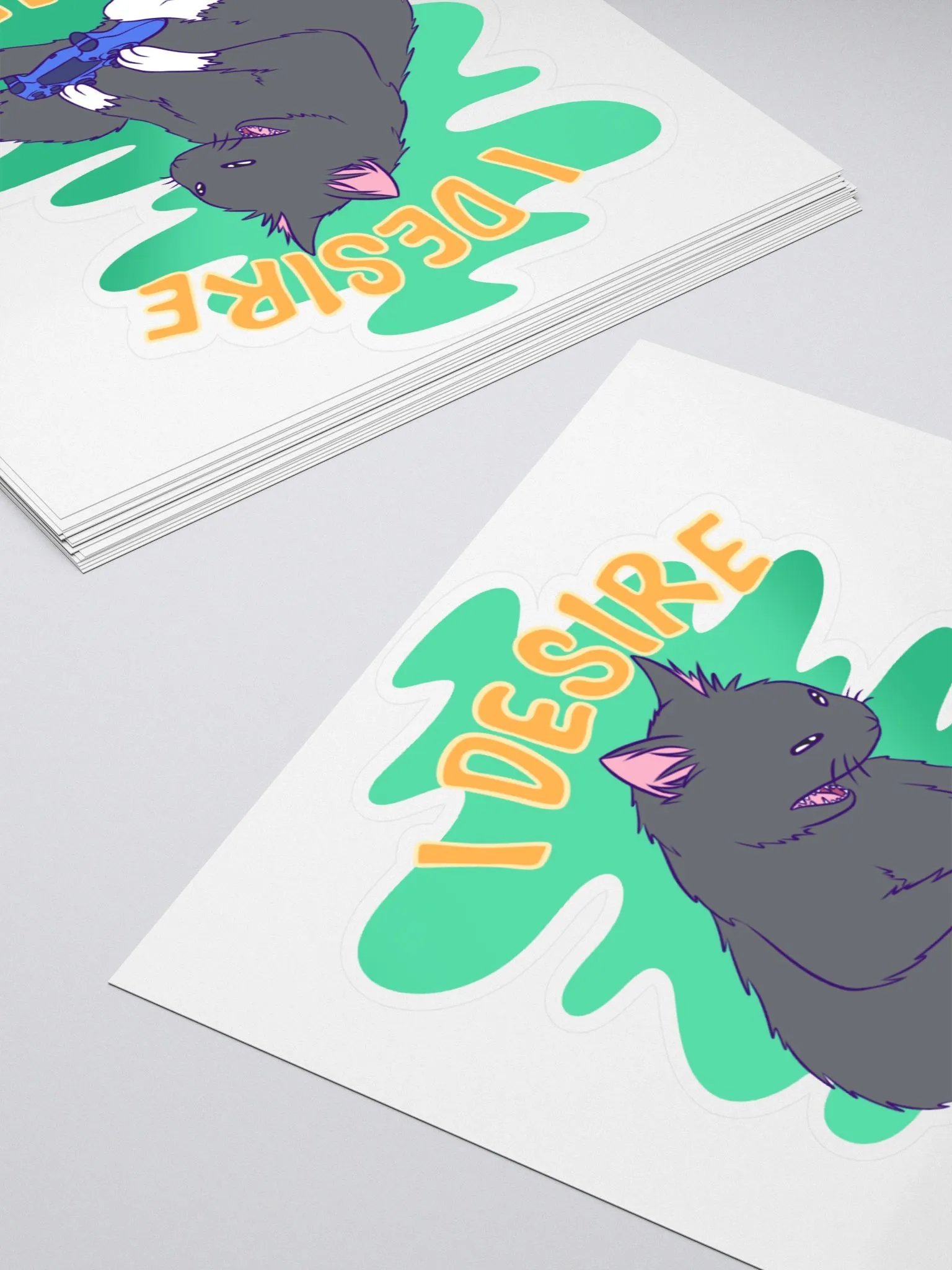 I desire games sticker product image (4)