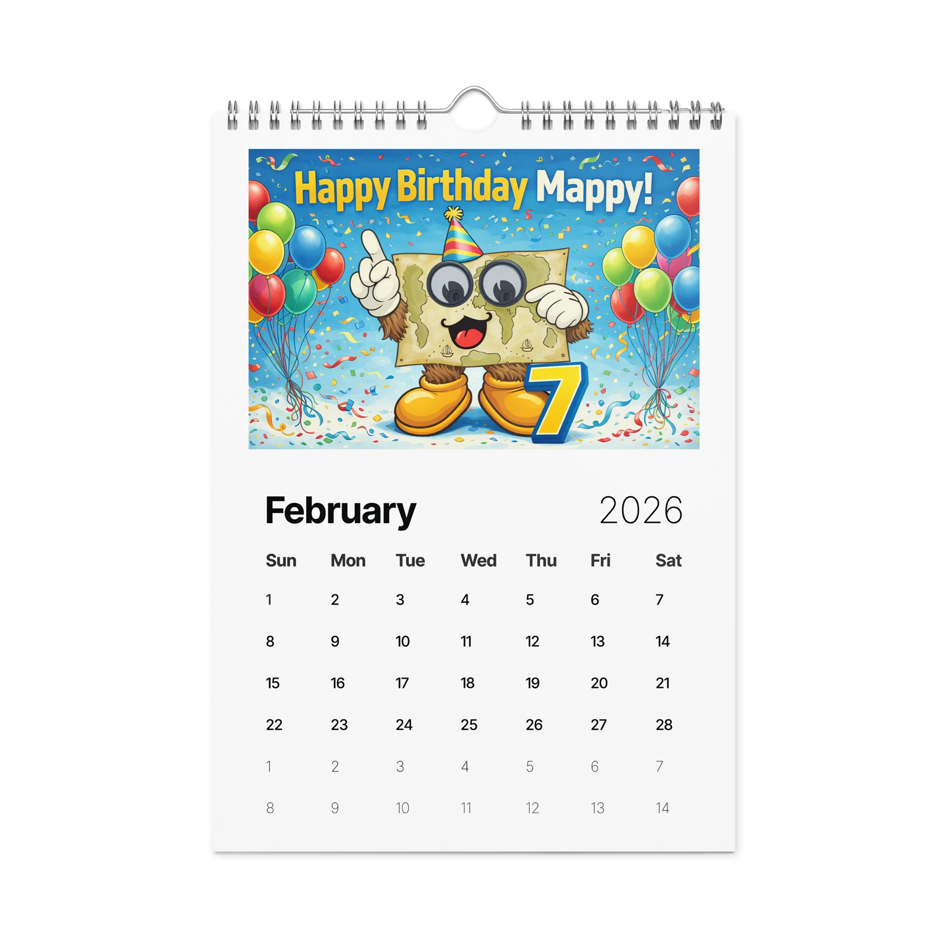 Mappy 2026 Calendar product image (3)