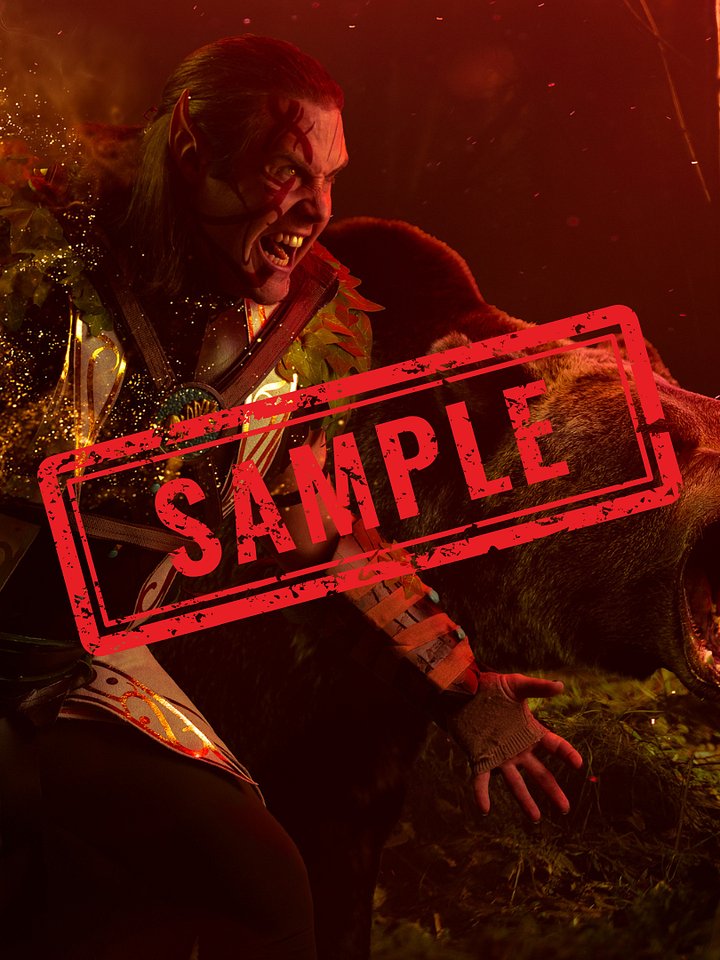 Halsin's Wild Fury: Digital Print product image (1)