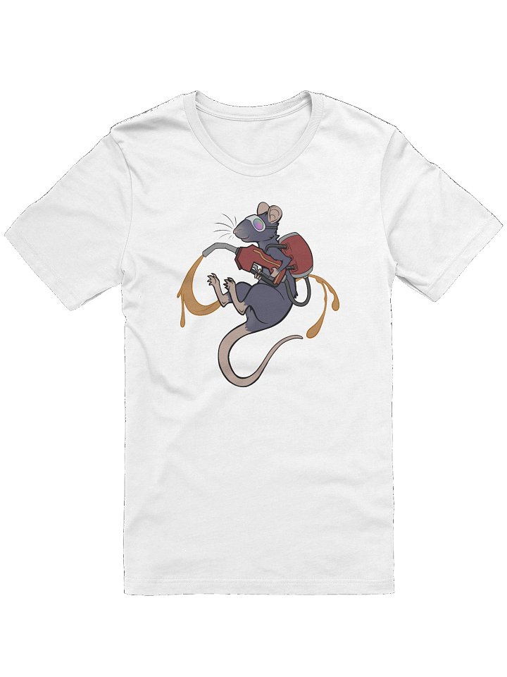 Full Color Rat Straight Cut Tee, Light Backgrounds product image (49)