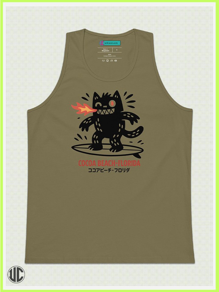 Cocoa Beach Surfer – Men’s Tank Top product image (1)