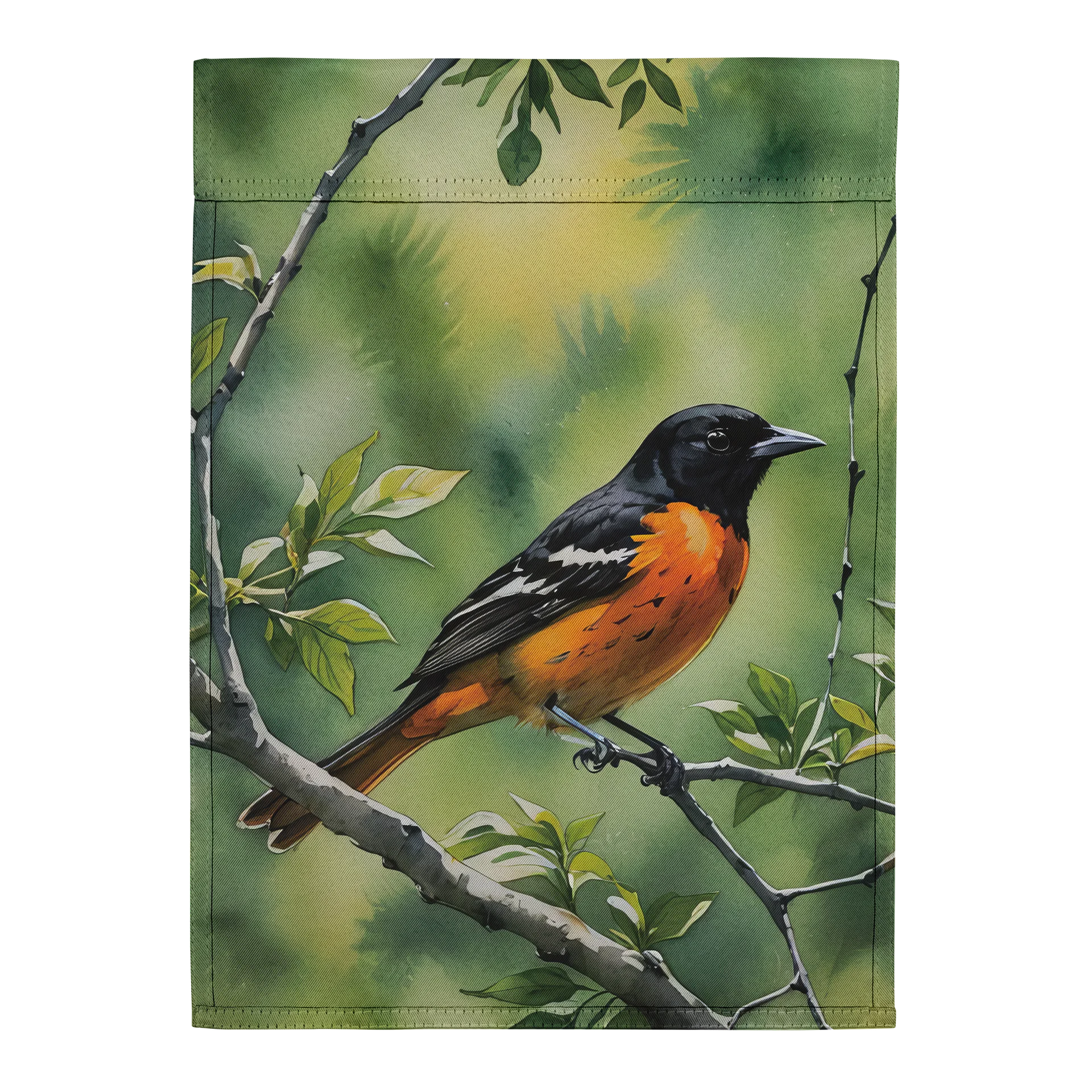 Baltimore Oriole Garden Flag product image (3)