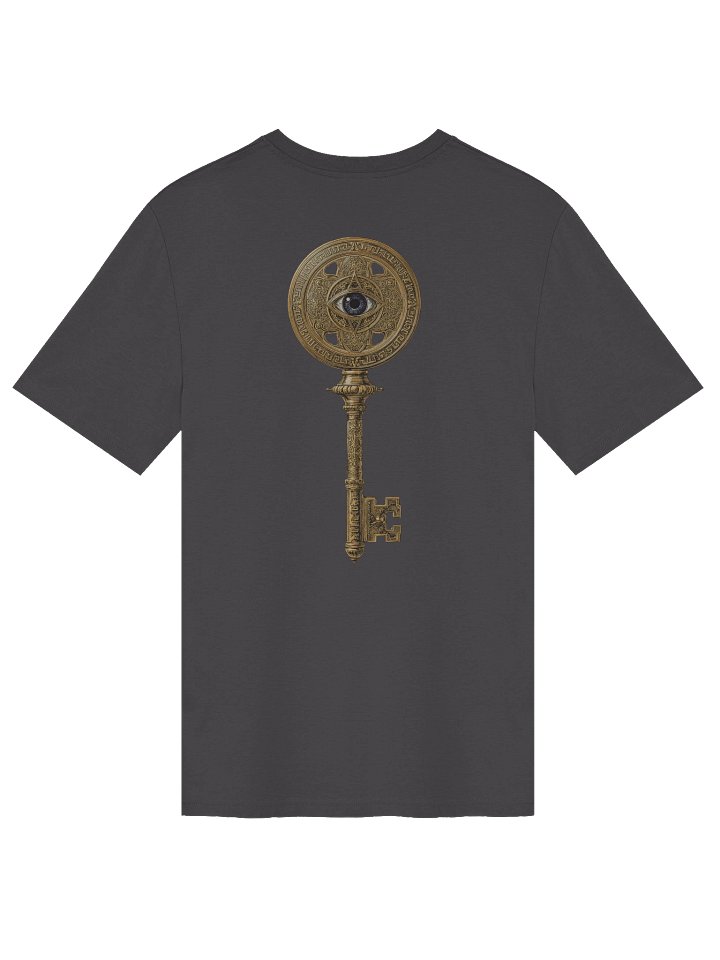 The Gatekeeper’s Key – Anthracite Obsidian Edition (Front & Back Print) product image (2)