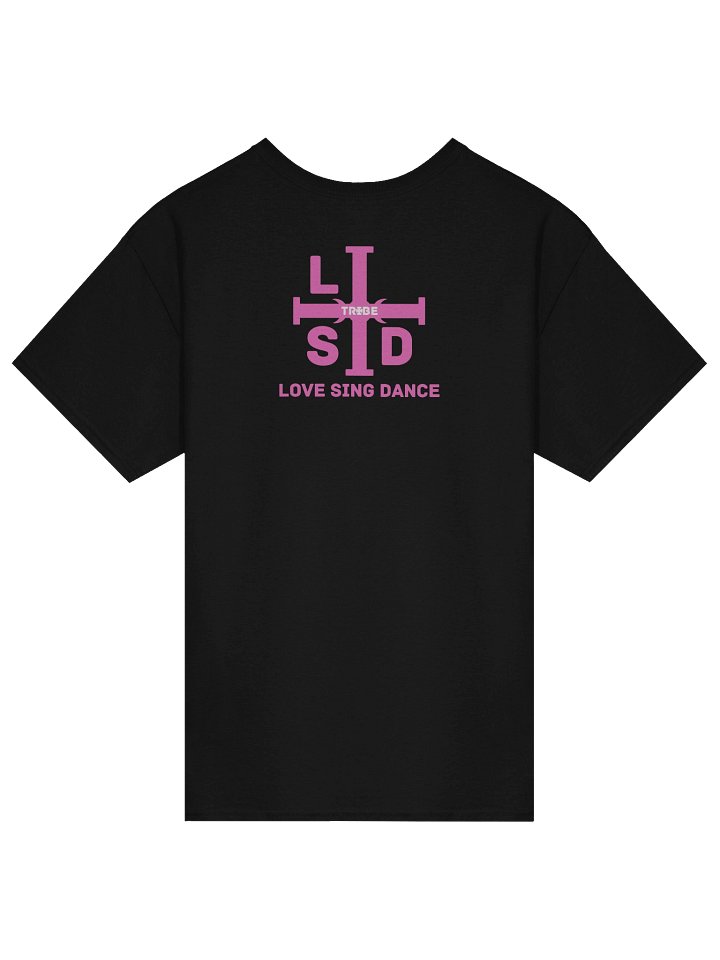 LSD TRIBE "Love Sing Dance" Mystic Tee {Pink Emblem} product image (4)