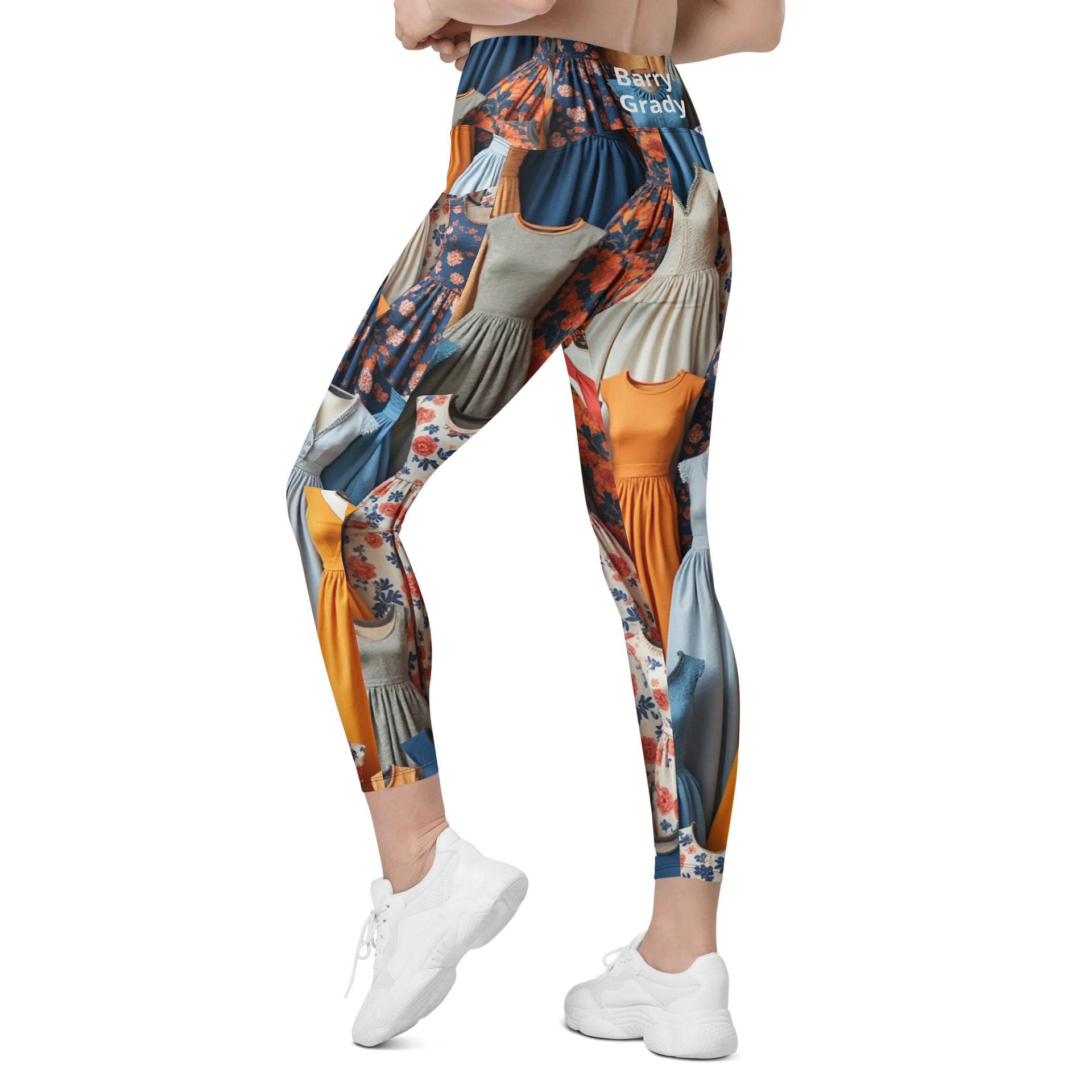 Barry Grady 'Dresses' Crossover Leggings product image (7)