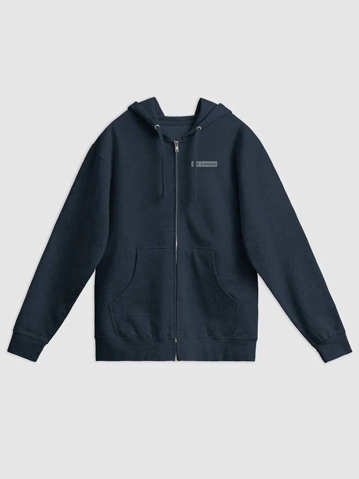 Work in Progress Fleece Zip Up Hoodie product image (1)