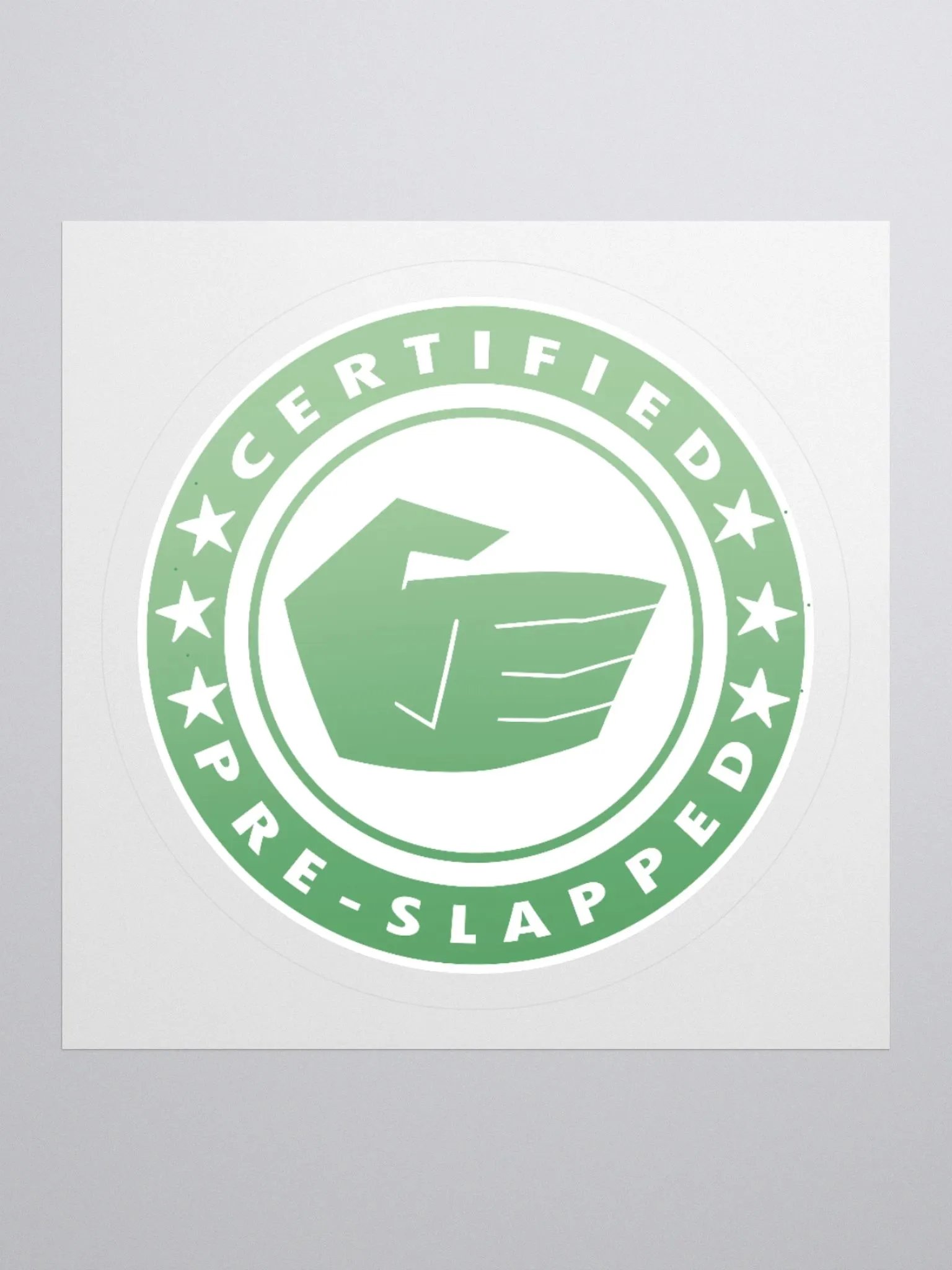 CERTIFIED: PRE-SLAPPED! product image (1)