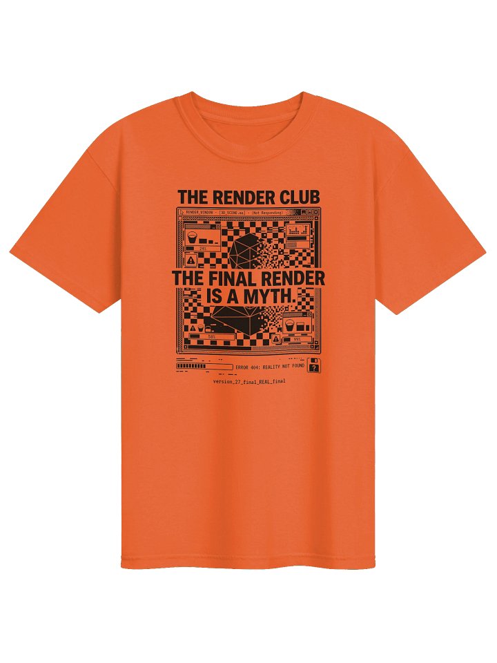The Final Render Is a Myth — Render Club Orange product image (1)