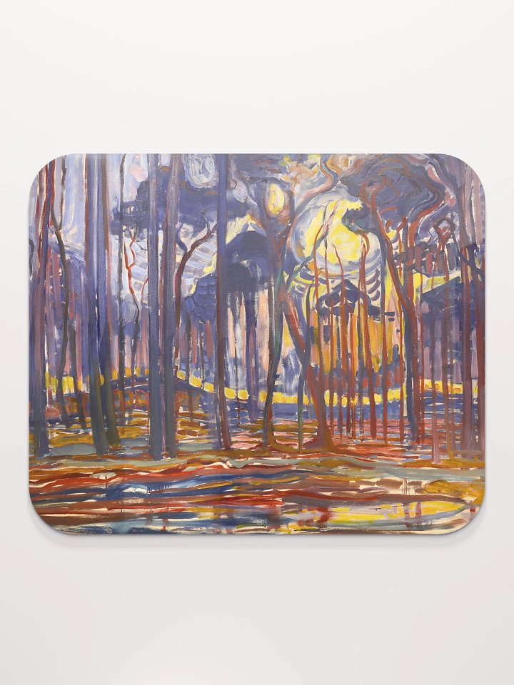 Vivid Forest Dream Mouse Pad product image (2)