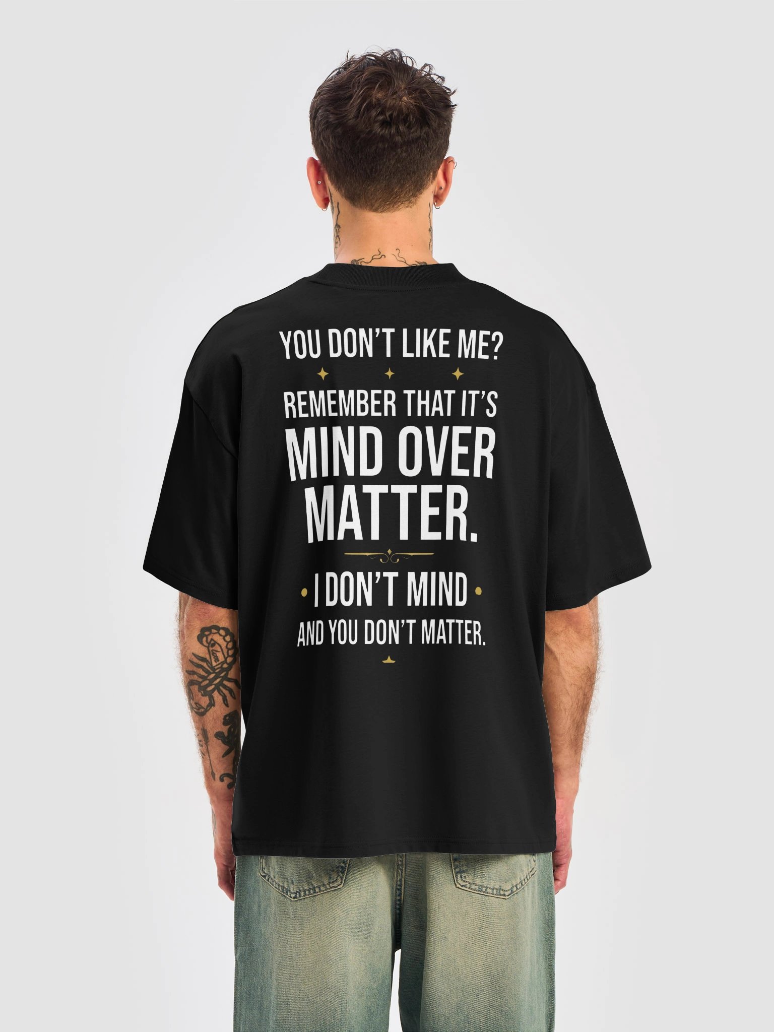 Mind Over Matter Attitude Design product image (2)