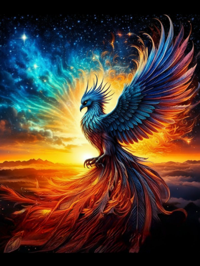 Reset. Reignite. Rise. Momentum Mug – Phoenix Cosmic product image (5)