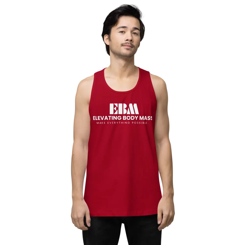EBM Premium Tank Top (White Logo) product image (9)