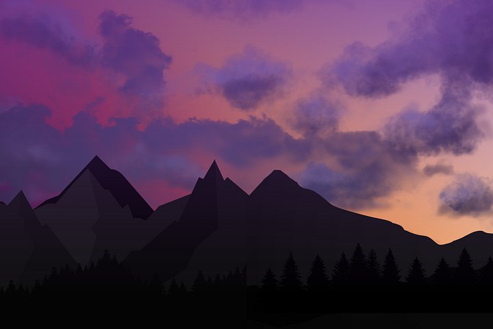 Setting Sun Poster product image (1)