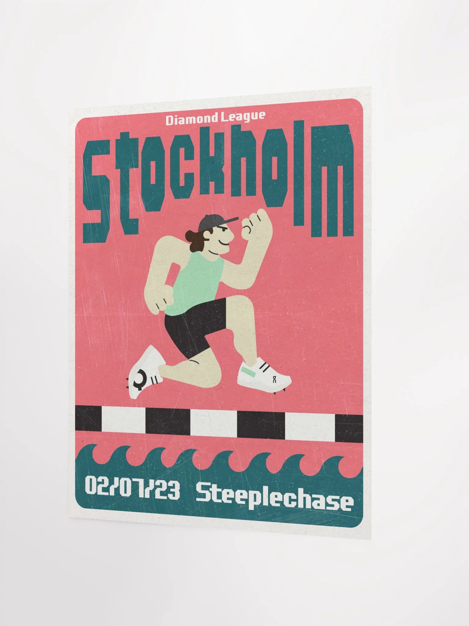 George's Diamond League Stockholm Poster product image (2)