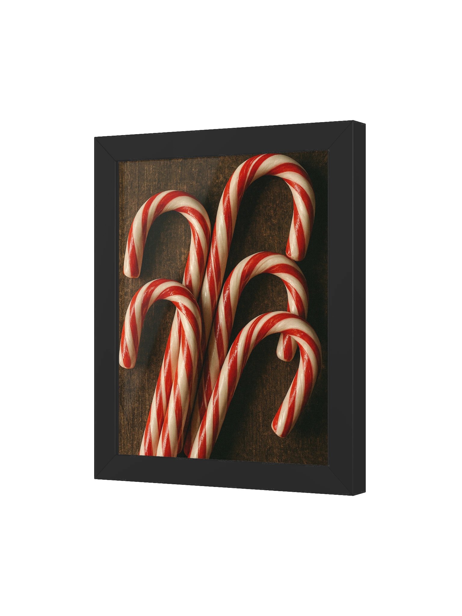 "Candy Cane" Framed Matte Poster product image (3)