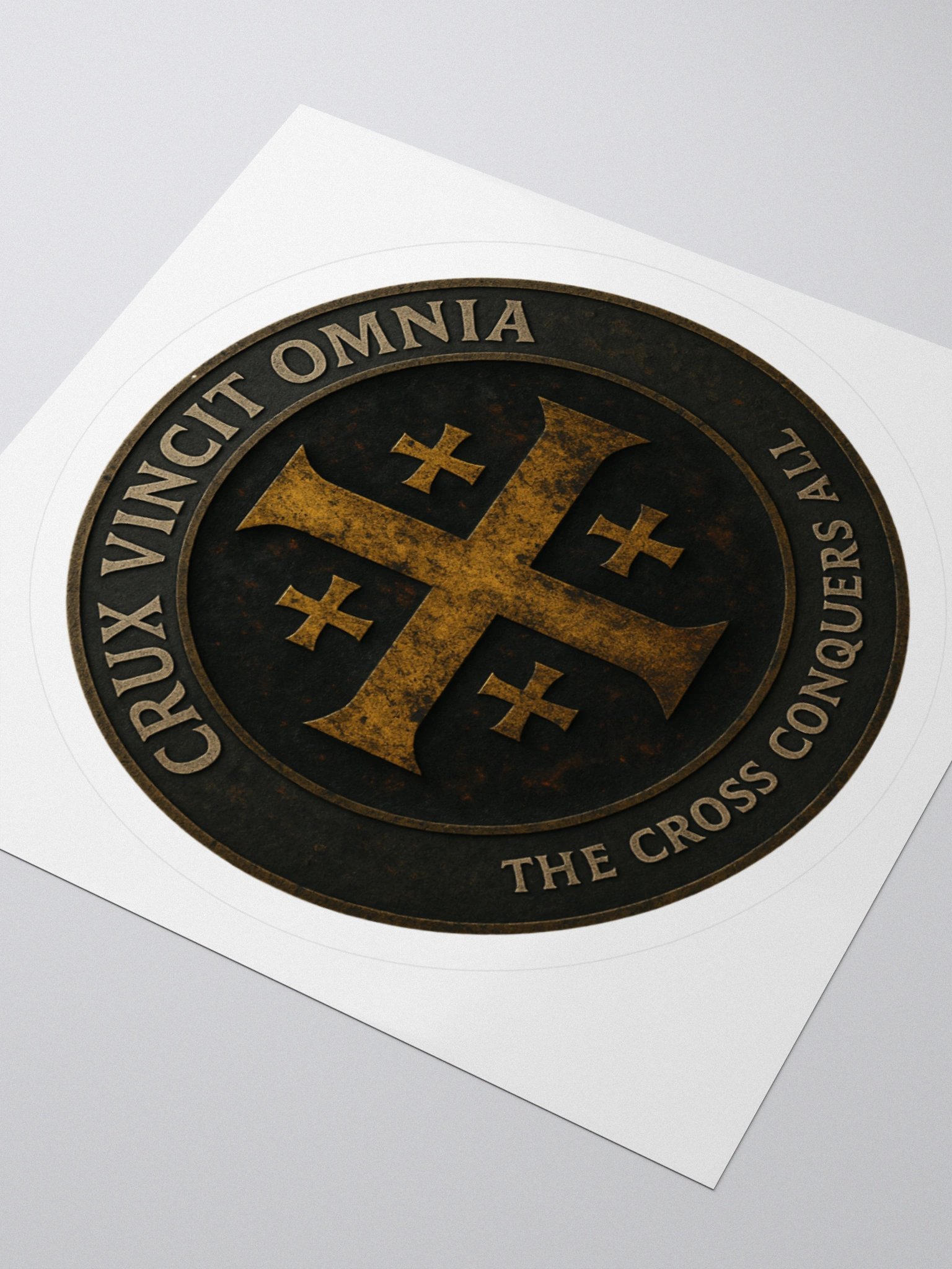Crux Vincit Omnia sticker product image (9)