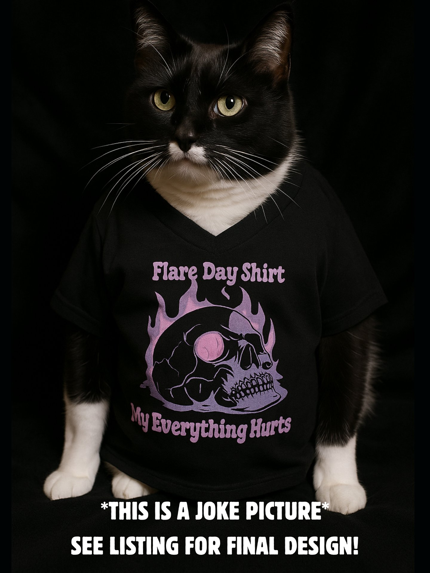 My Everything Hurts! Men's Soft V-Neck (Purple) product image (2)