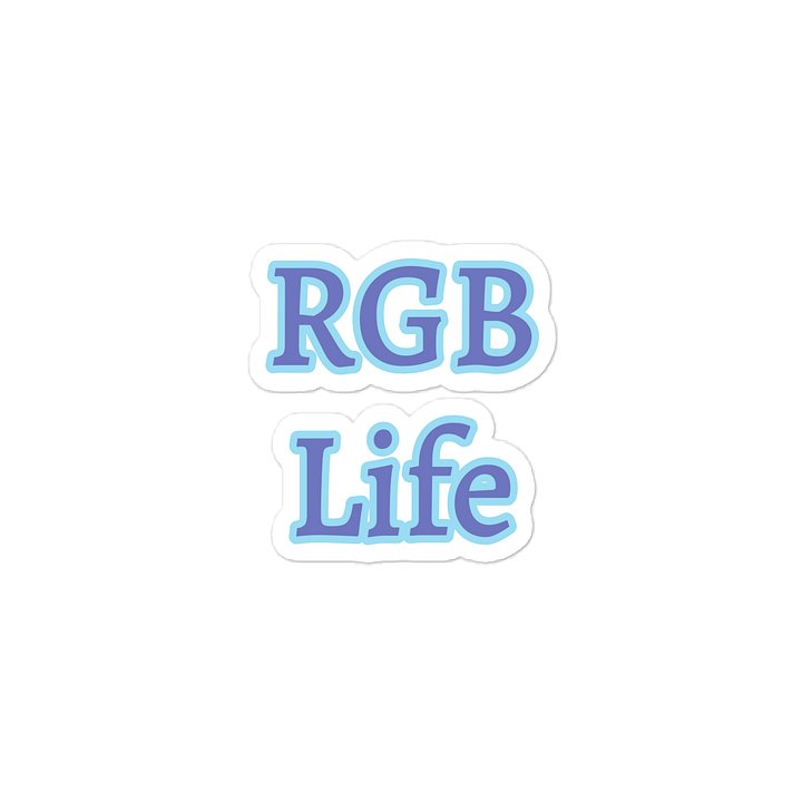 RGB Life Sticker product image (1)