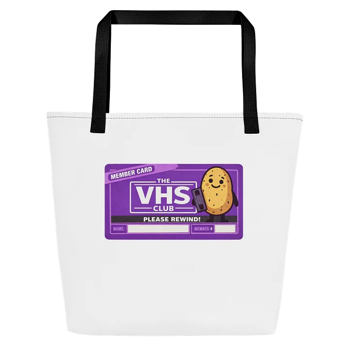 The VHS Club Member Card Tote Bag product image (1)