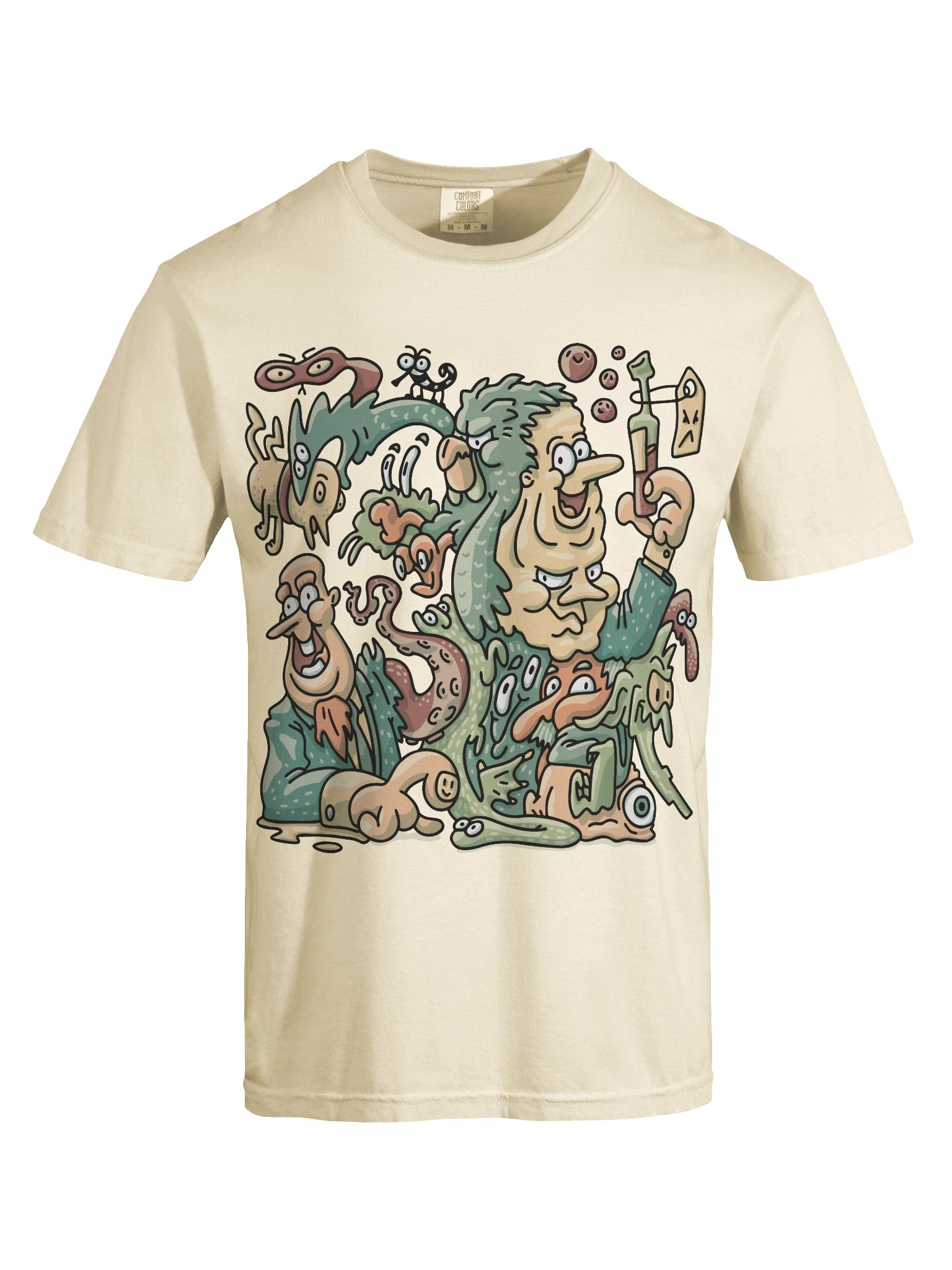 Mutaton - Cartoon Unisex T-Shirt product image (7)