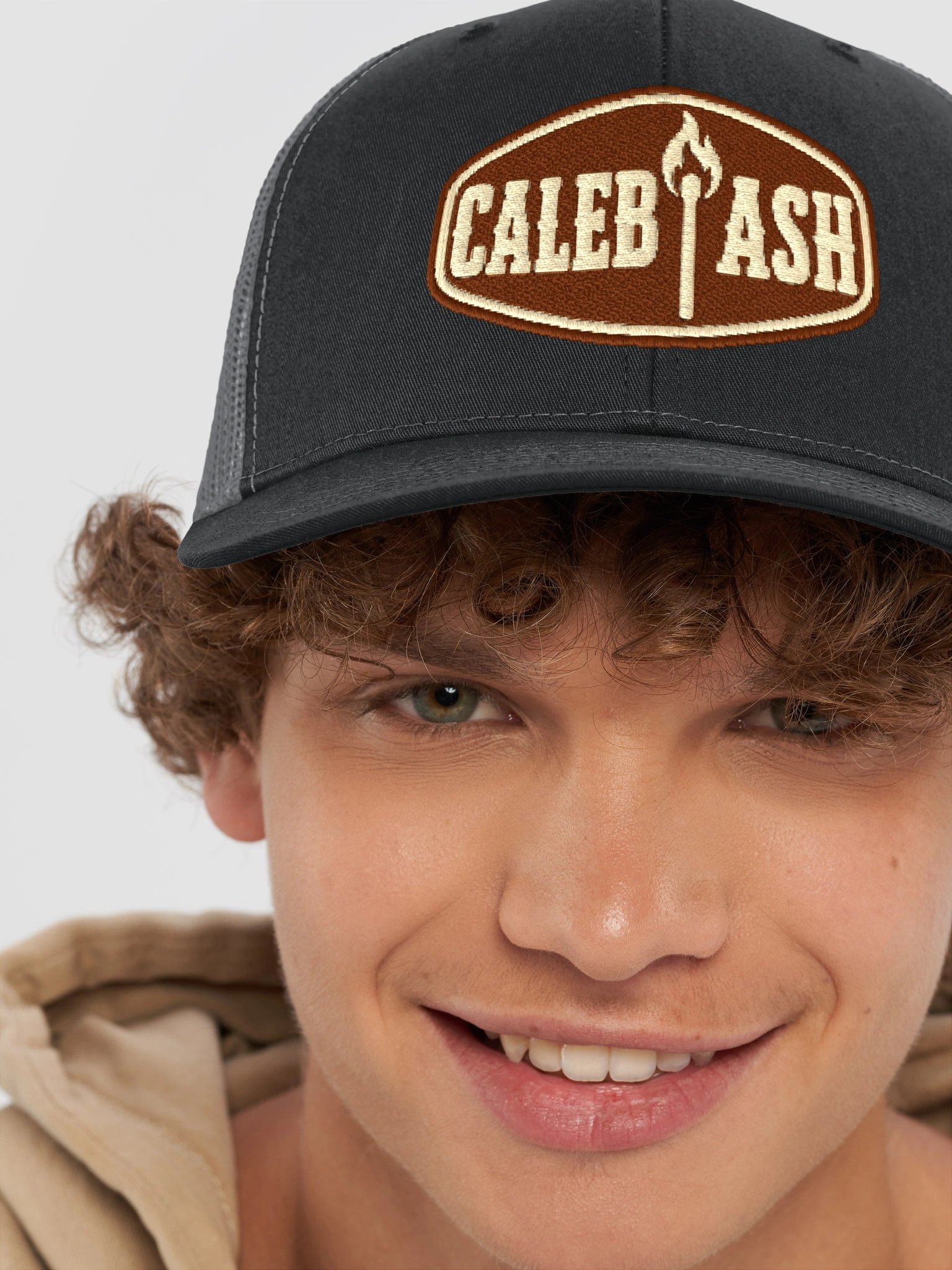 Caleb Ash — Matchstick Trucker Hat product image (3)