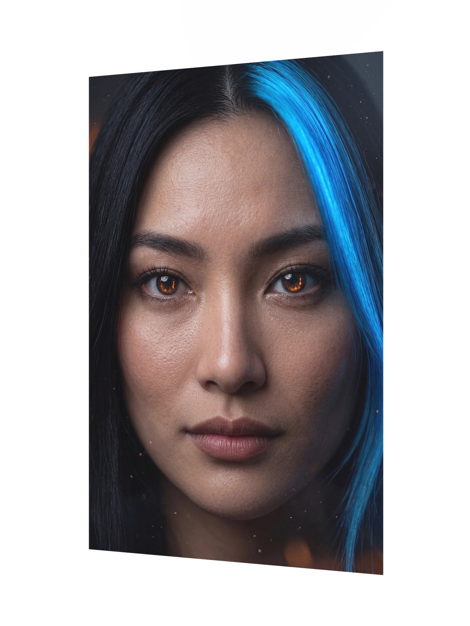 Blue-Streak Portrait Poster product image (8)