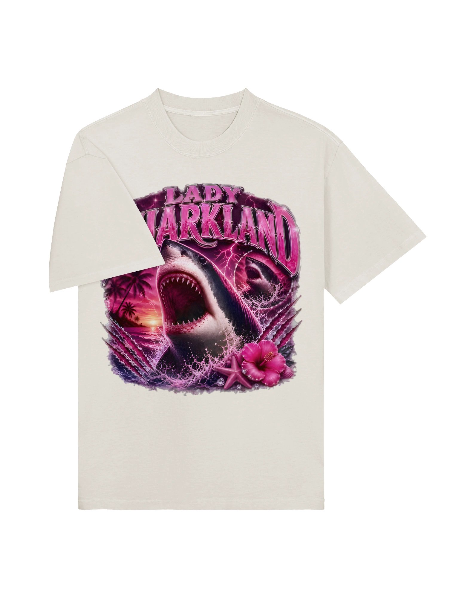 Lady Sharkland Tee - Sunset product image (3)