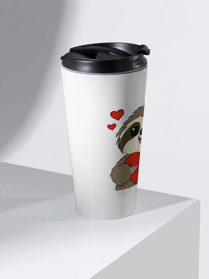 Steel Travel Mug - Heart product image (2)