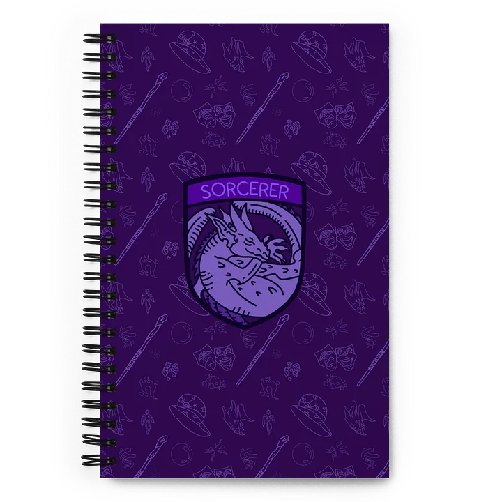 Sorcerer Sprial Bound Notebook product image (1)
