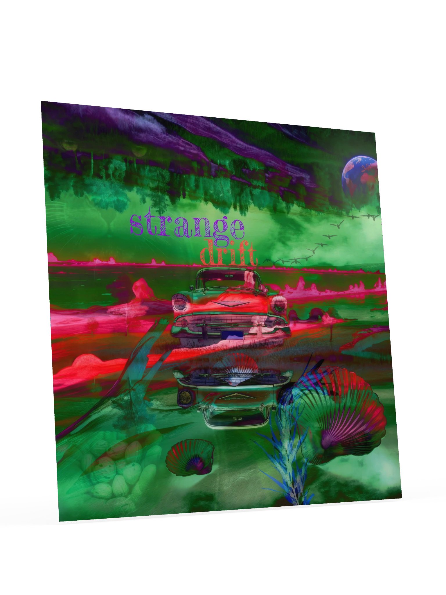 Kizatazik Strange Drift Classic Car Dream World Art Print No.55 product image (17)