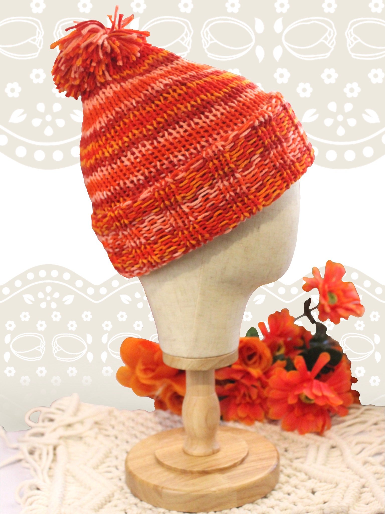 Scarf & Beanie Set - Bright Fall product image (8)