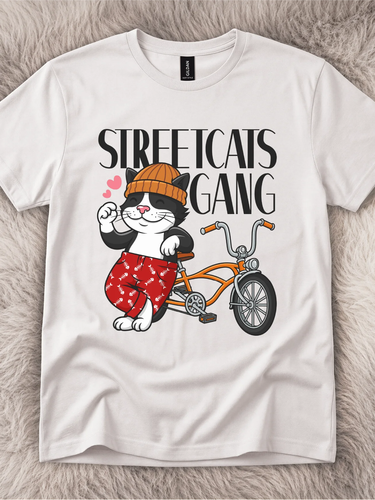 Streetcats Gang Tuxedo Cat Shirt product image (1)