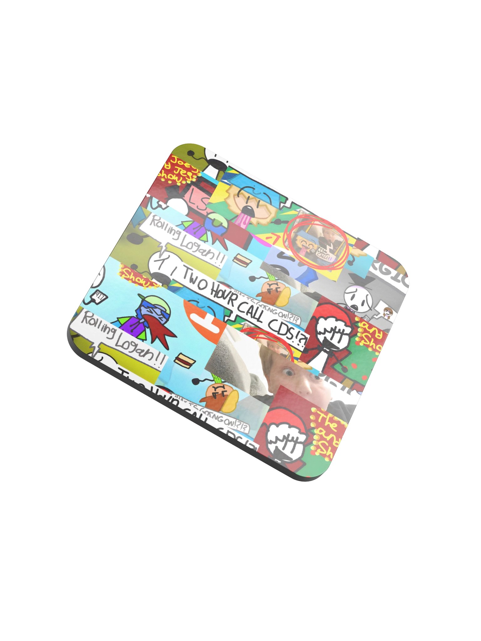 Closet Pen Thumbnail Collage Coaster product image (2)