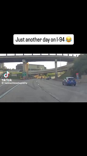 Taking a scooter on I-94 is certainly a choice. Send this to someone who would do it 😂😂😂

#minnesota #minneapolis #twincities