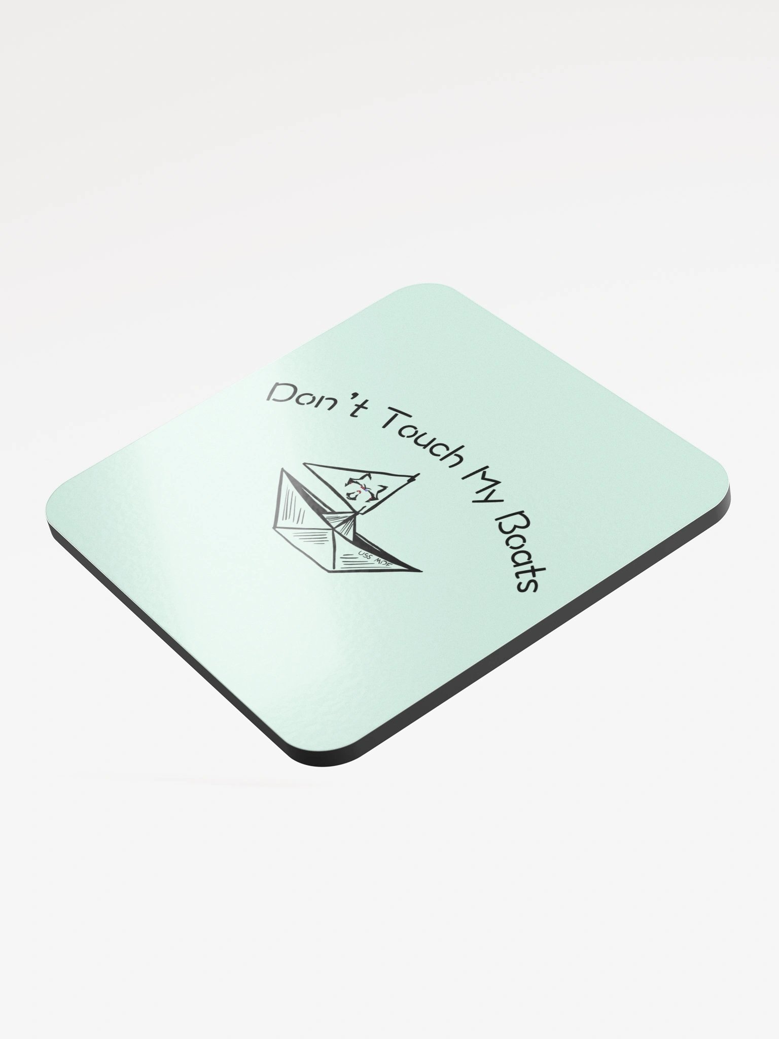 Don't Touch My Boats Coaster product image (3)