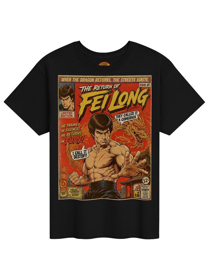 Fei Long Comic Art Gaming T-Shirt product image (1)