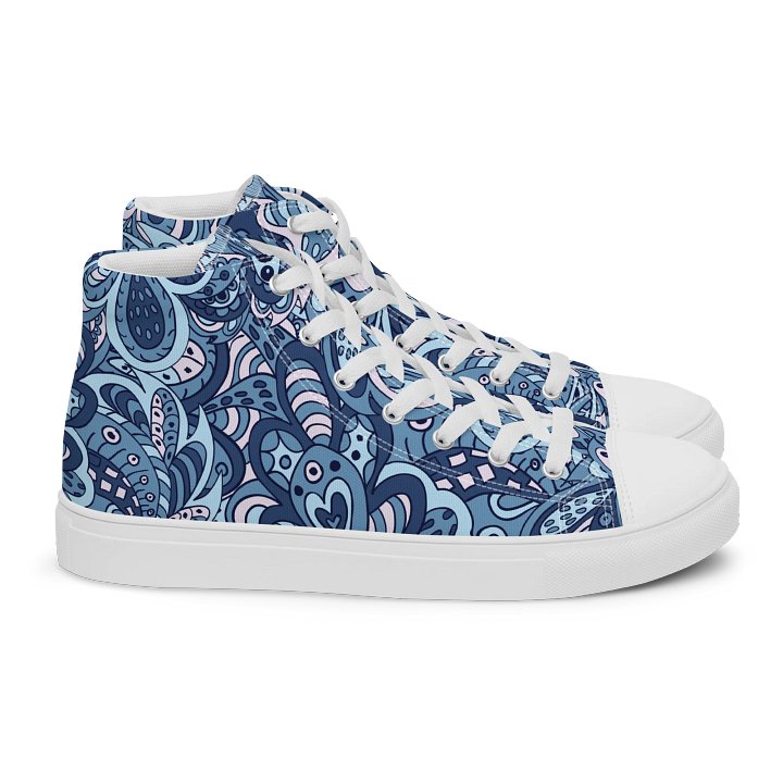 Symmetrical Floral High Tops product image (2)