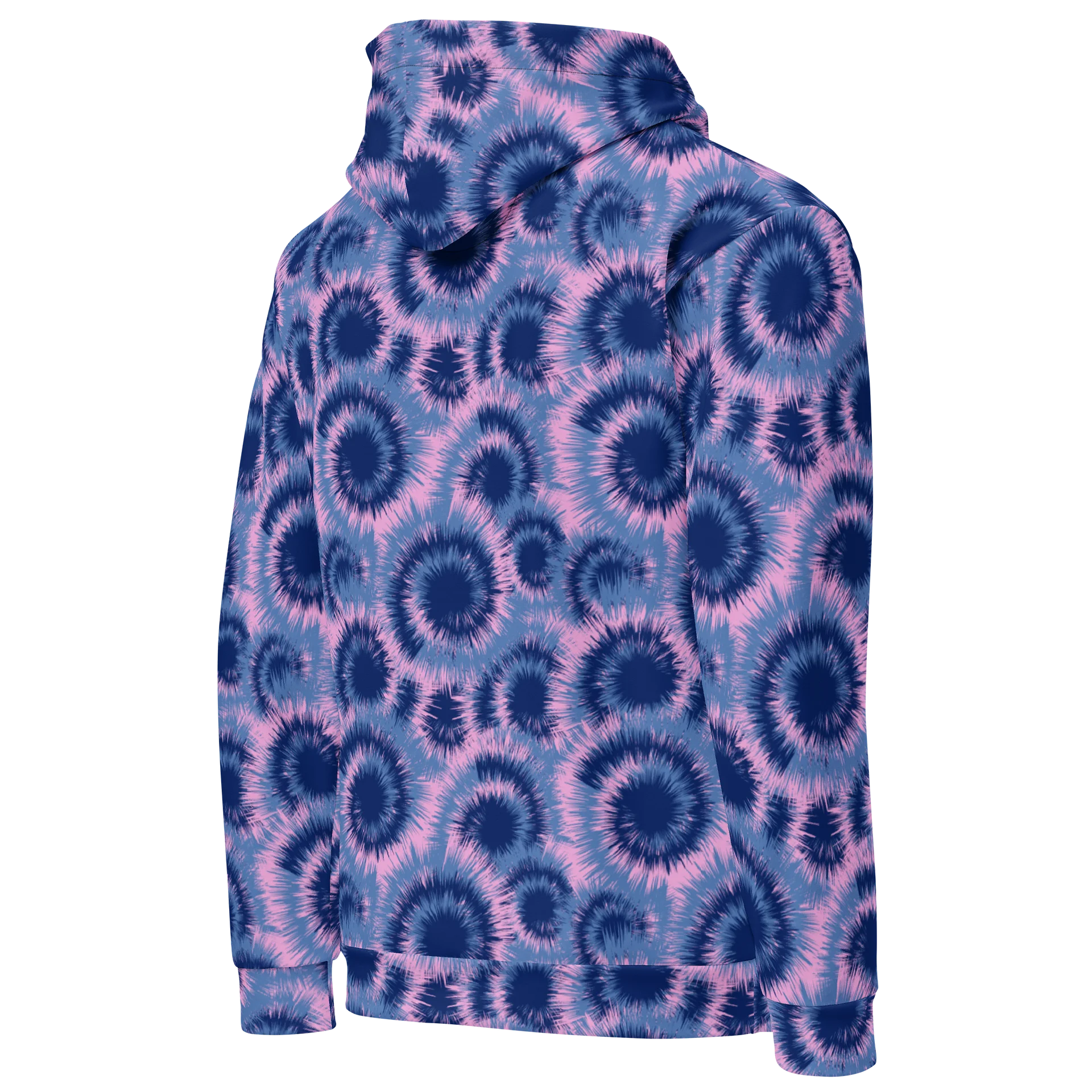 Comfortable Cotton Hoodie with Colorful Tie Dye Graphic product image (4)