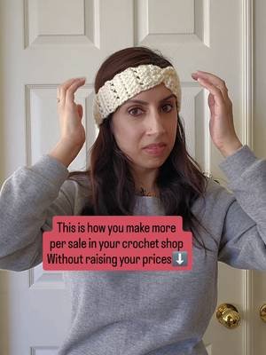An easy way to make more per sale without raising your prices is to increase your average cart value.   To do this, instead of offering random products you think will sell because they seem popular... Offer products in your shop that complement each other and work together beautifully as sets.  This makes your customer's life easier and boosts your sales because you're saving them time and brain power by creating items that work as sets for them, and they geab more items while they're in your shop. That's why creating a profitable product line is the first step I teach inside my program Magnetic Makers. You can learn more about it on my profile! Examples:  They came in for a scarf and you have matching beanies. They came in for a blanket and you have matching throw pillows. Not only does this boost your sales, it makes content creation (that gets customers) so fun and easy because all your posts work together to bring in the right people. If you'd like to know how to create a product line that hits that sweet spot between being quick, fun to make, AND profitable...⬇️ Join the waitlist for Magnetic Makers on my profile to know when doors open again! See you there!😉 ~With Love, Leisha💕 #crochetersoftiktok #contentmarketing #crochetbusiness #socialmediamarketing #crochettok 
