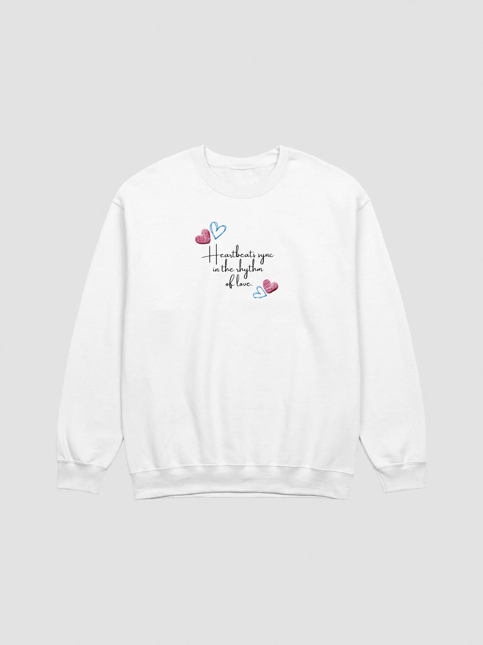 Heartfelt Notes Embroidary Crewneck Sweatshirt product image (2)