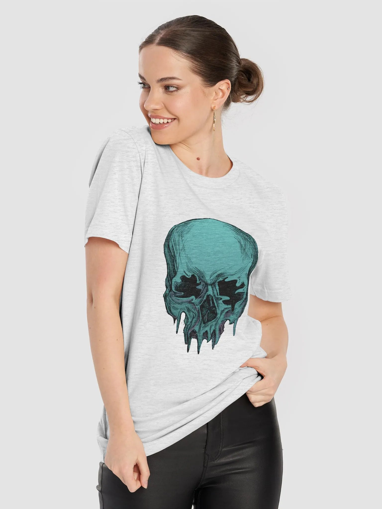 Ethereal Skull Meltdown T-Shirt product image (8)